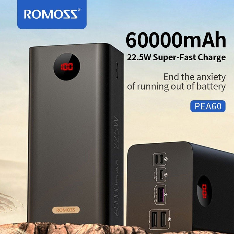 Romoss Power Bank 60000 mAH